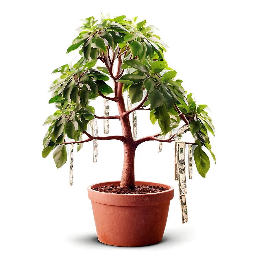 Money Tree With Bright Background Png Xfd11 PNG Image