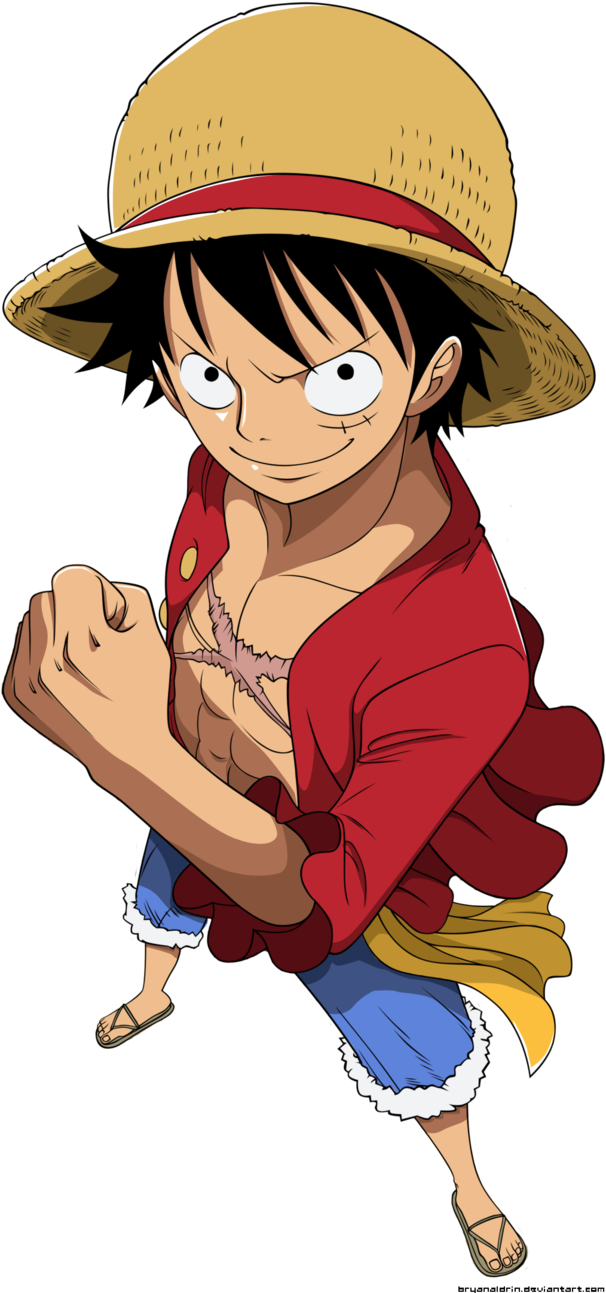 Monkey D Luffy One Piece Character PNG Image