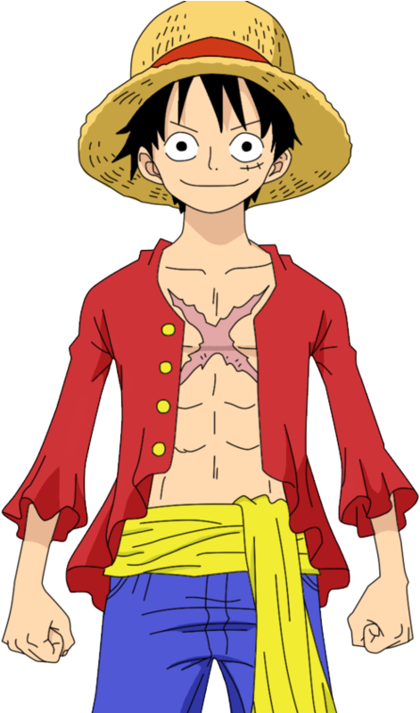 Monkey D Luffy One Piece Character PNG Image