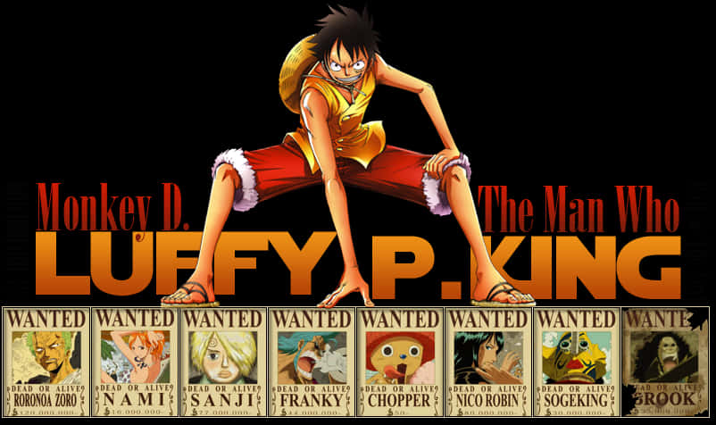 Monkey D Luffy The Pirate King PNG Image