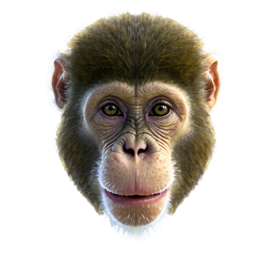 Monkey Face B PNG Image