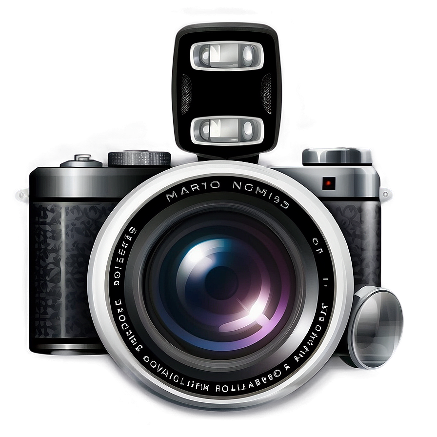 Monochrome Camera Logo Png 34 PNG Image