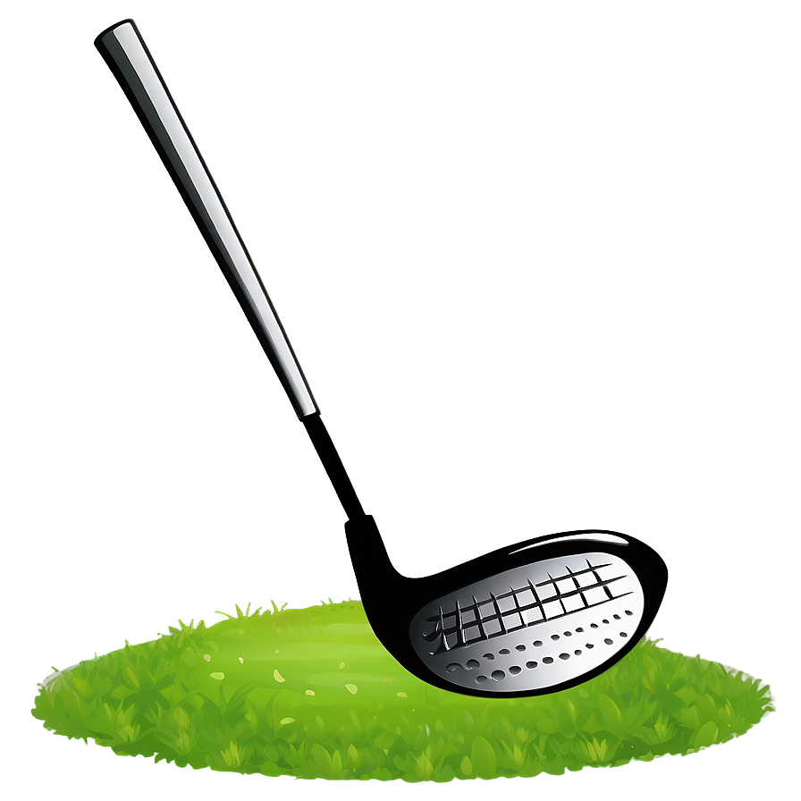 Monochrome Golf Club Png 05252024 PNG Image