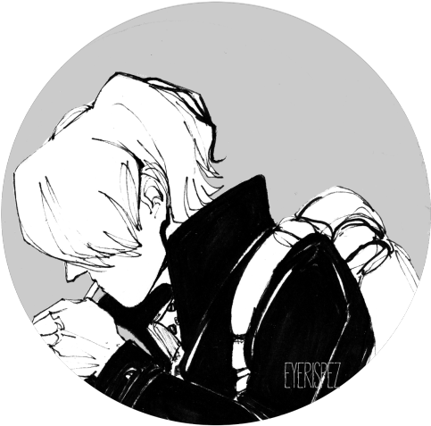 Monochrome Sanji Sketch PNG Image