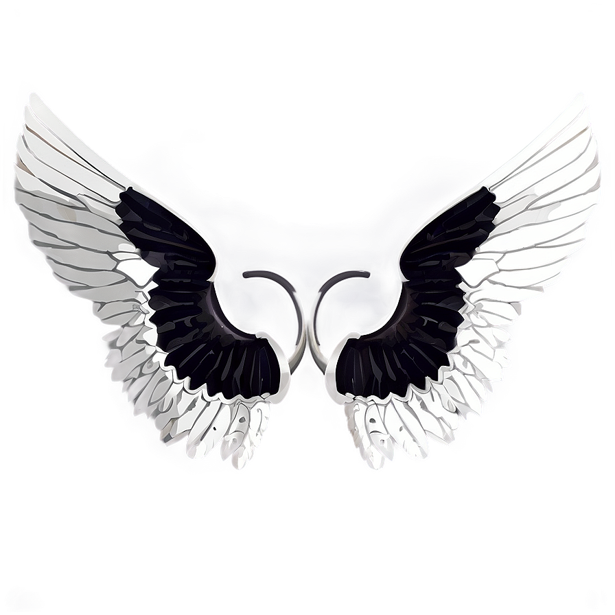 Monochrome Wings Png 33 PNG Image