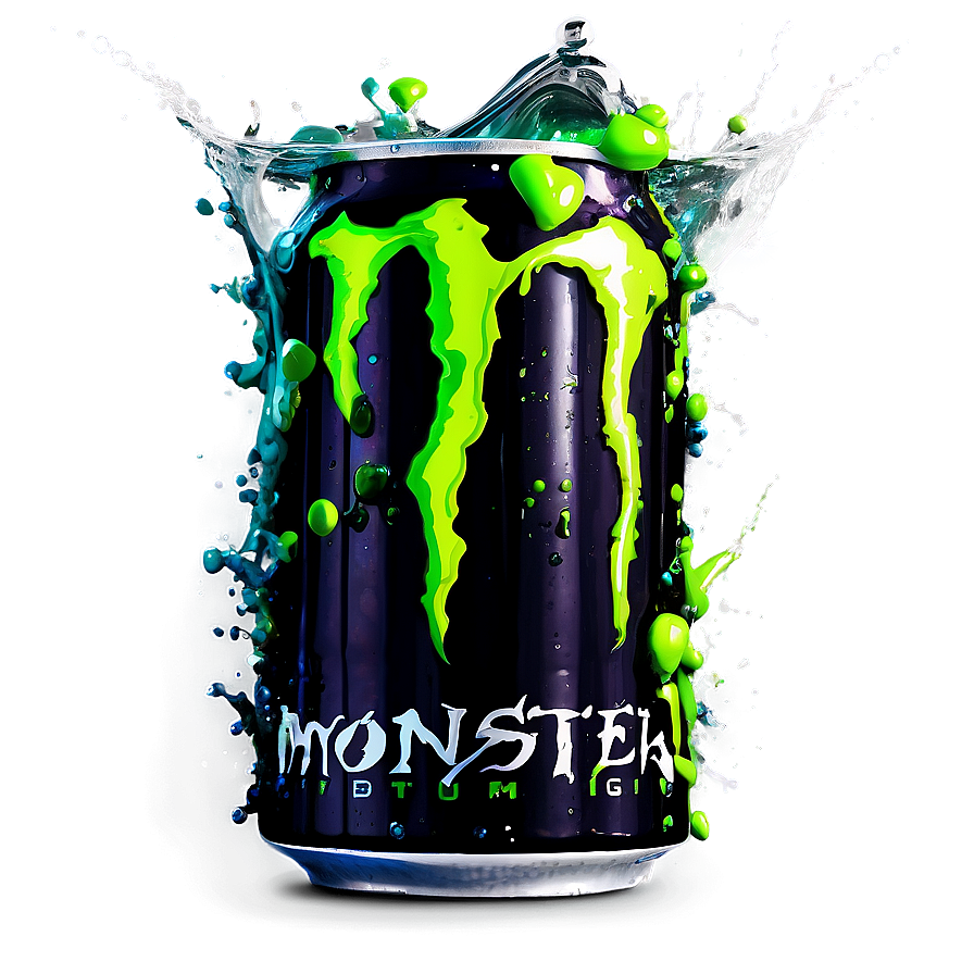 Monster Energy Drink Splash Effect Png 51 PNG Image