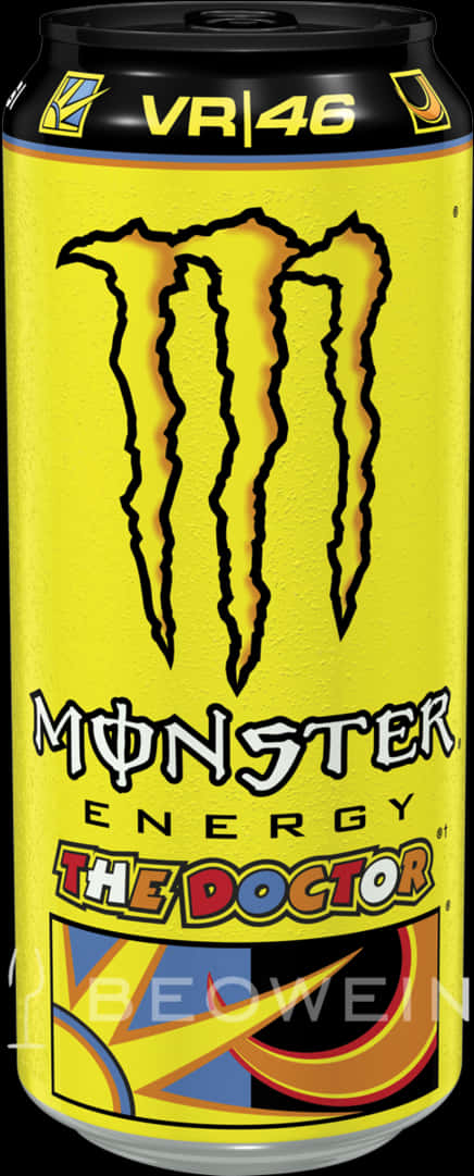 Monster Energy The Doctor Edition Can PNG Image