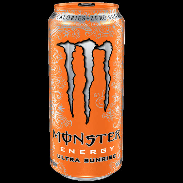 Monster Energy Ultra Sunrise Can PNG Image