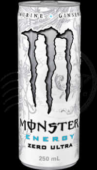 Monster Energy Zero Ultra Can250ml PNG Image