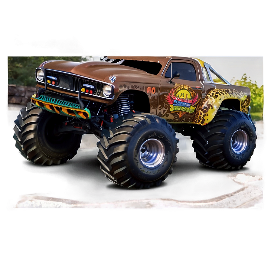 Monster Truck Adventure Png Yyb PNG Image