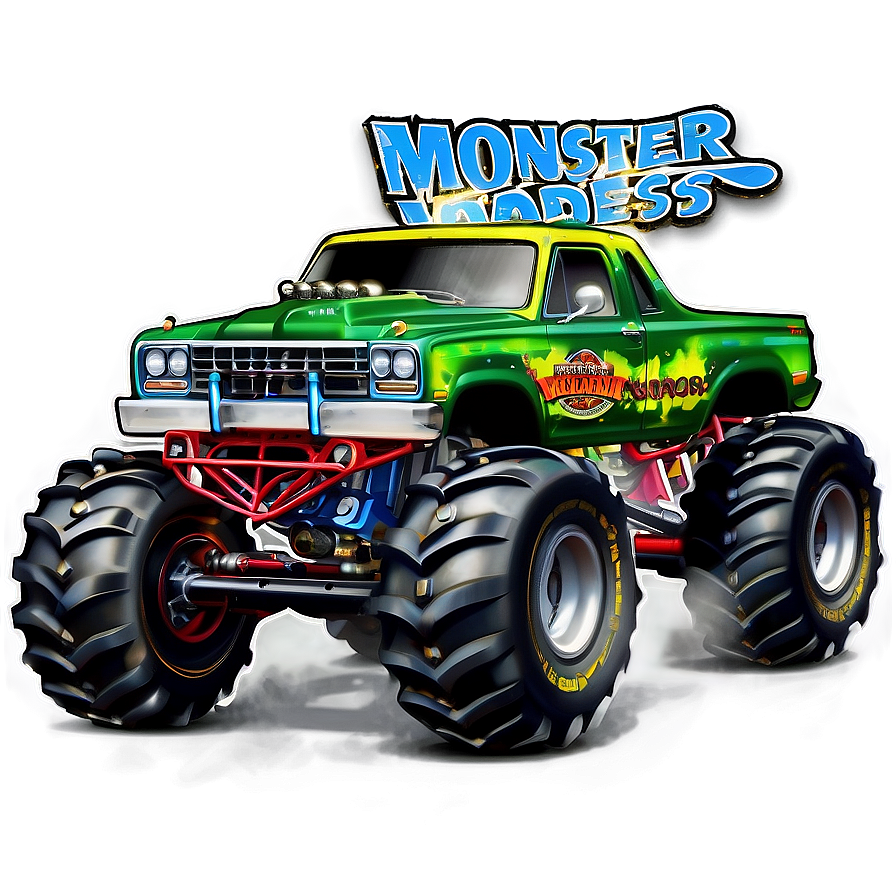 Monster Truck Madness Png 05242024 PNG Image