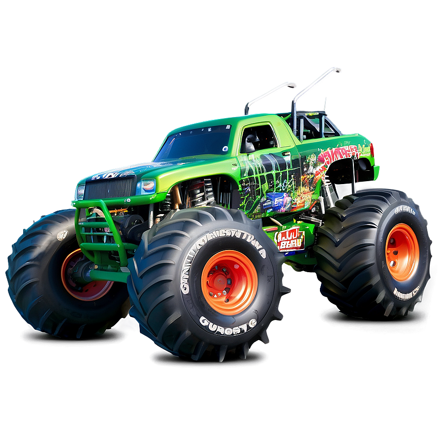 Monster Truck Png Grave Digger Amv PNG Image