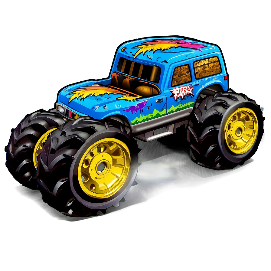 Monster Truck Power Png Fib PNG Image