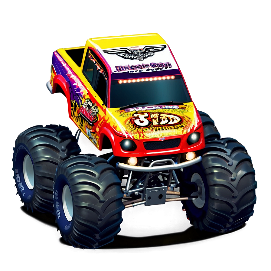 Monster Truck Race Png Inq PNG Image