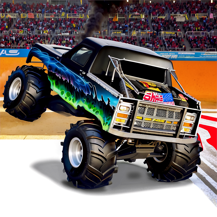 Monster Truck Rampage Png Dcs PNG Image