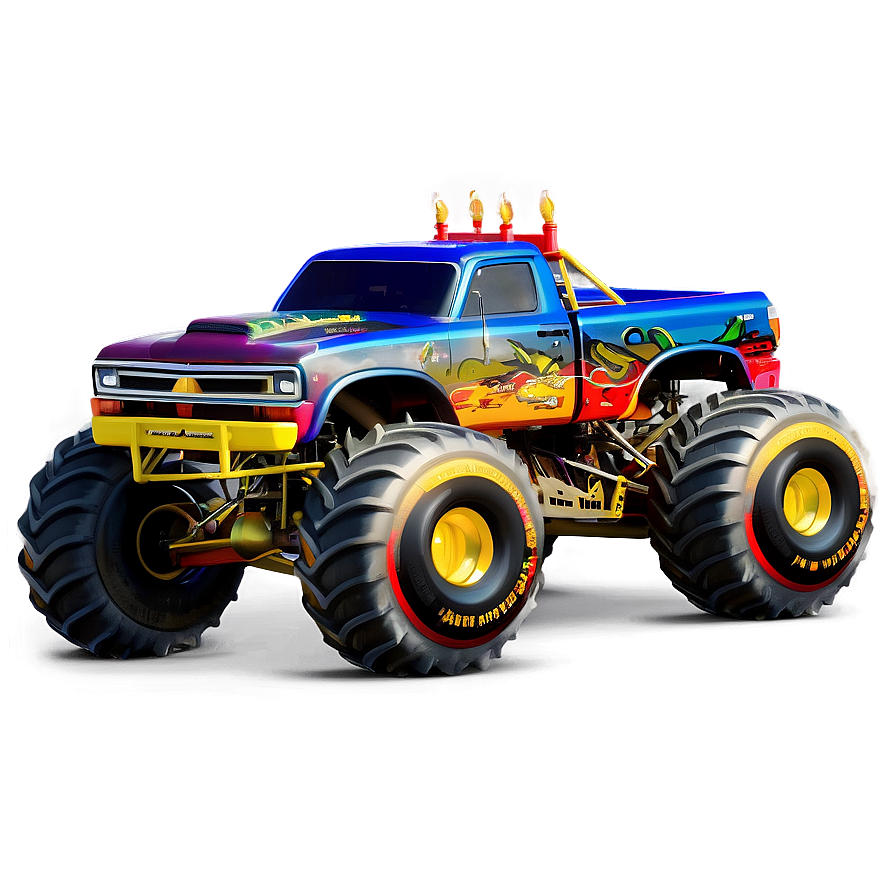 Monster Truck Spectacle Png 39 PNG Image