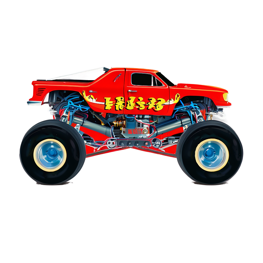 Monster Truck Velocity Png Erc PNG Image