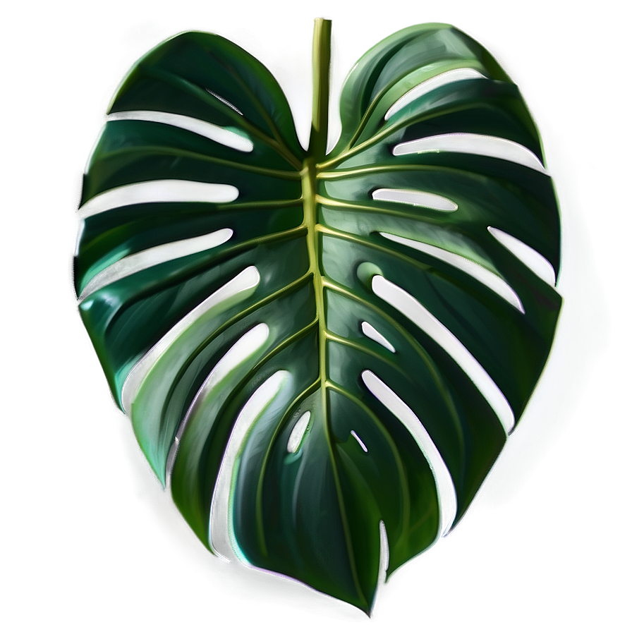 Monstera Leaf Transparent Background Png 52 PNG Image