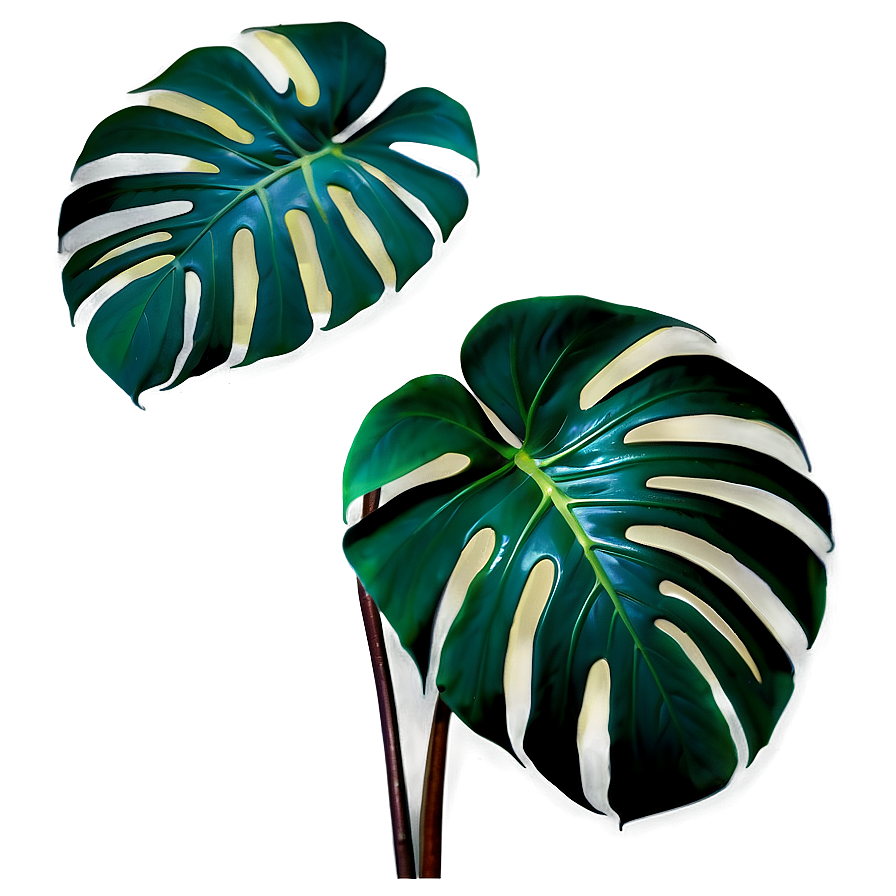 Monstera Plant B PNG Image