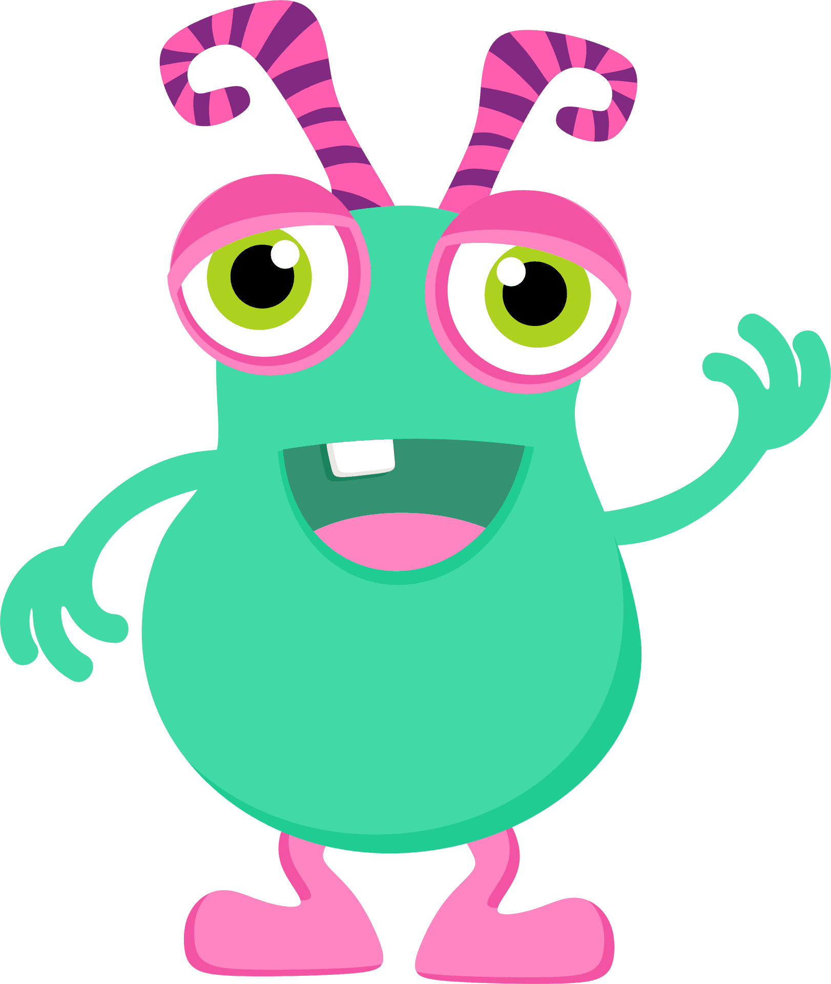 Monsters Inc Cartoon Character PNG Image