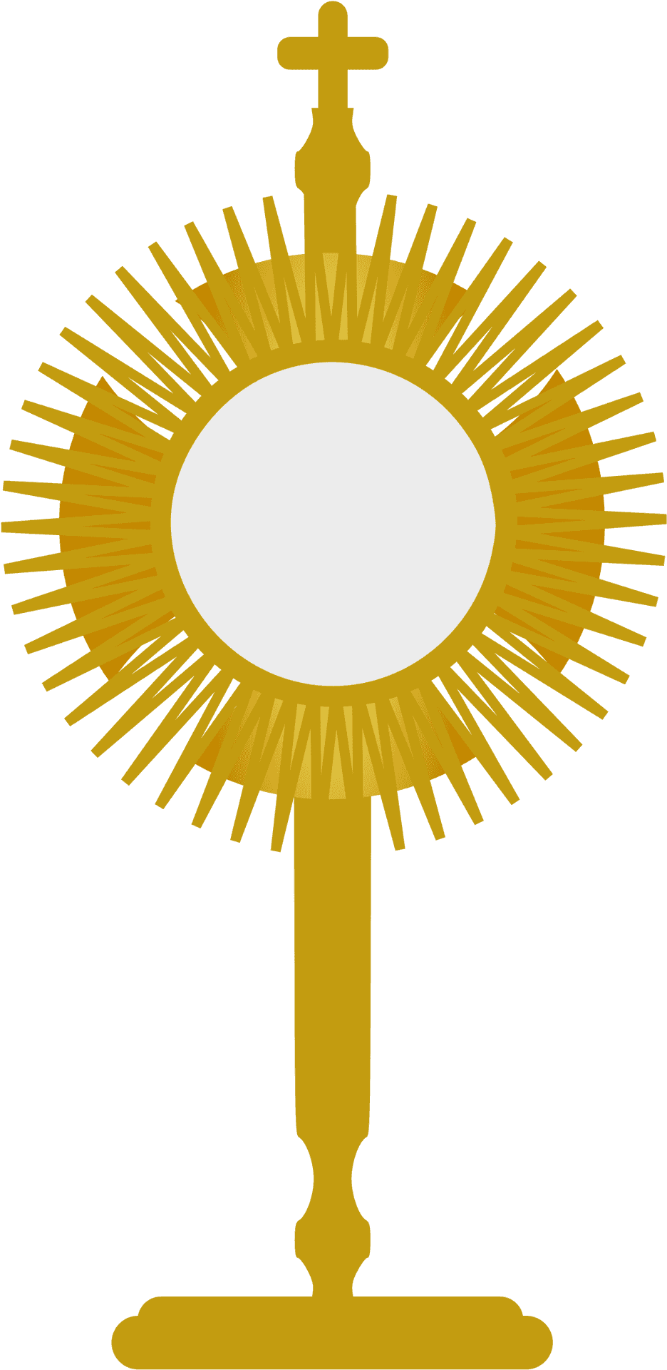 Monstrance Communion Symbol PNG Image