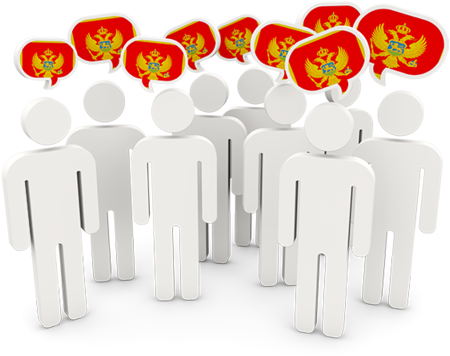 Montenegro Discussion Group Concept PNG Image