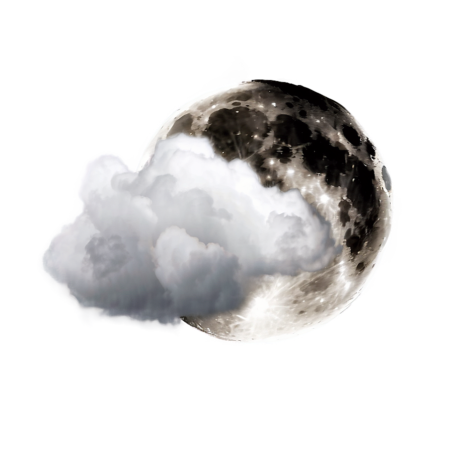 Moon And Cloud Png 04302024 PNG Image