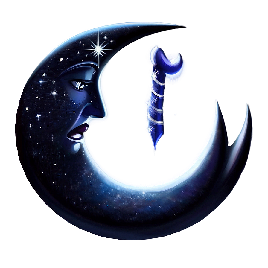 Moon And Fairy Tale Png Hnl PNG Image