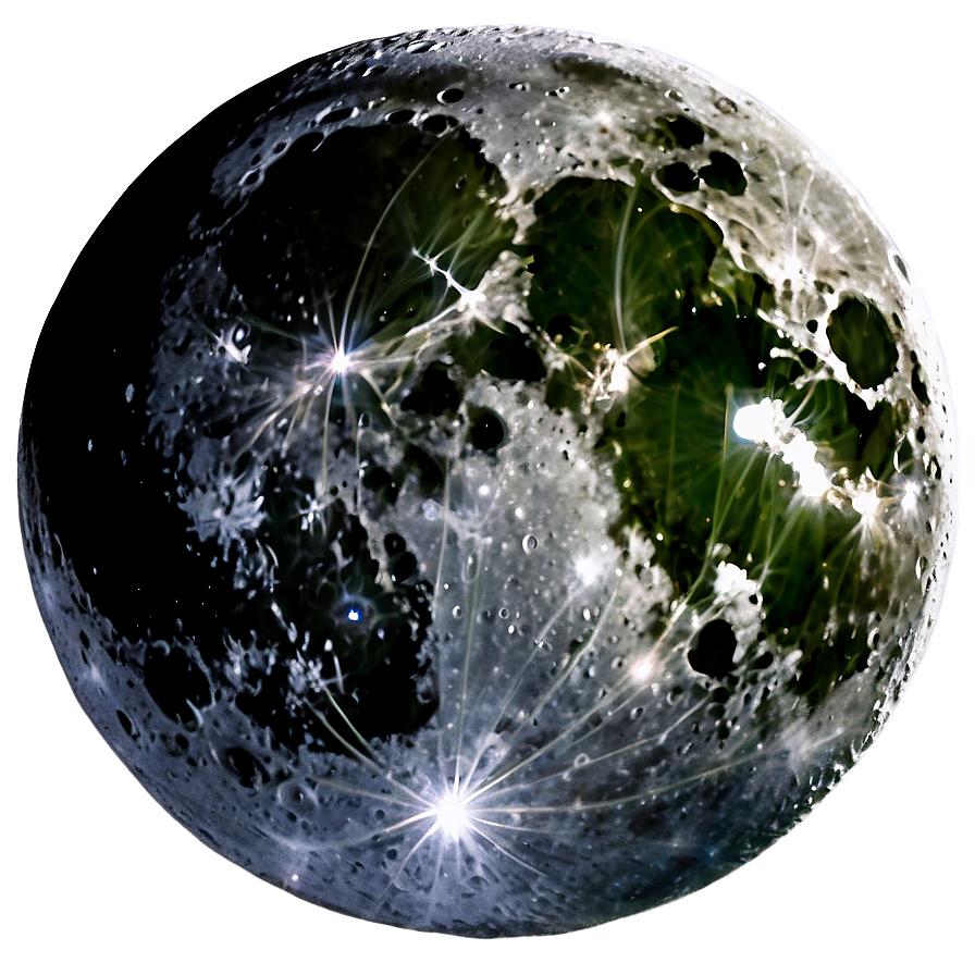 Moon In Space Transparent Png 05252024 PNG Image