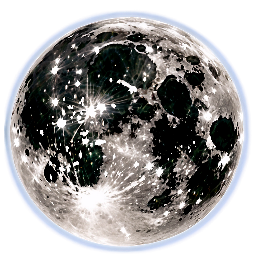 Moon In Space Transparent Png 52 PNG Image