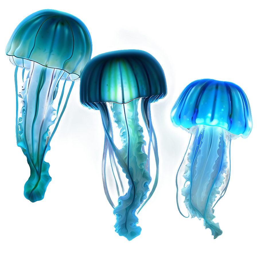 Moon Jelly Bioluminescence Effect Png 06292024 PNG Image