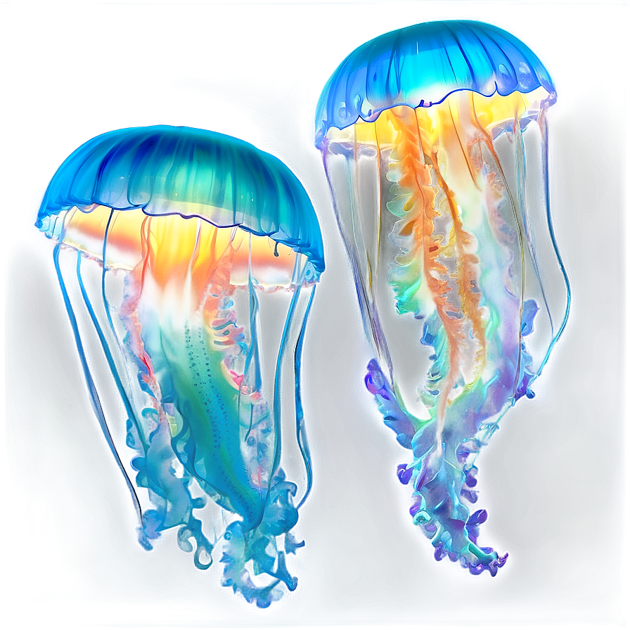 Moon Jelly Bioluminescence Effect Png 74 PNG Image