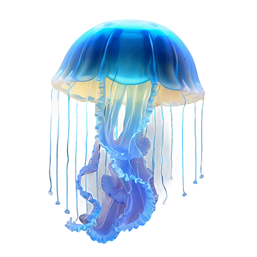 Moon Jelly In Magical Ocean Png 06292024 PNG Image