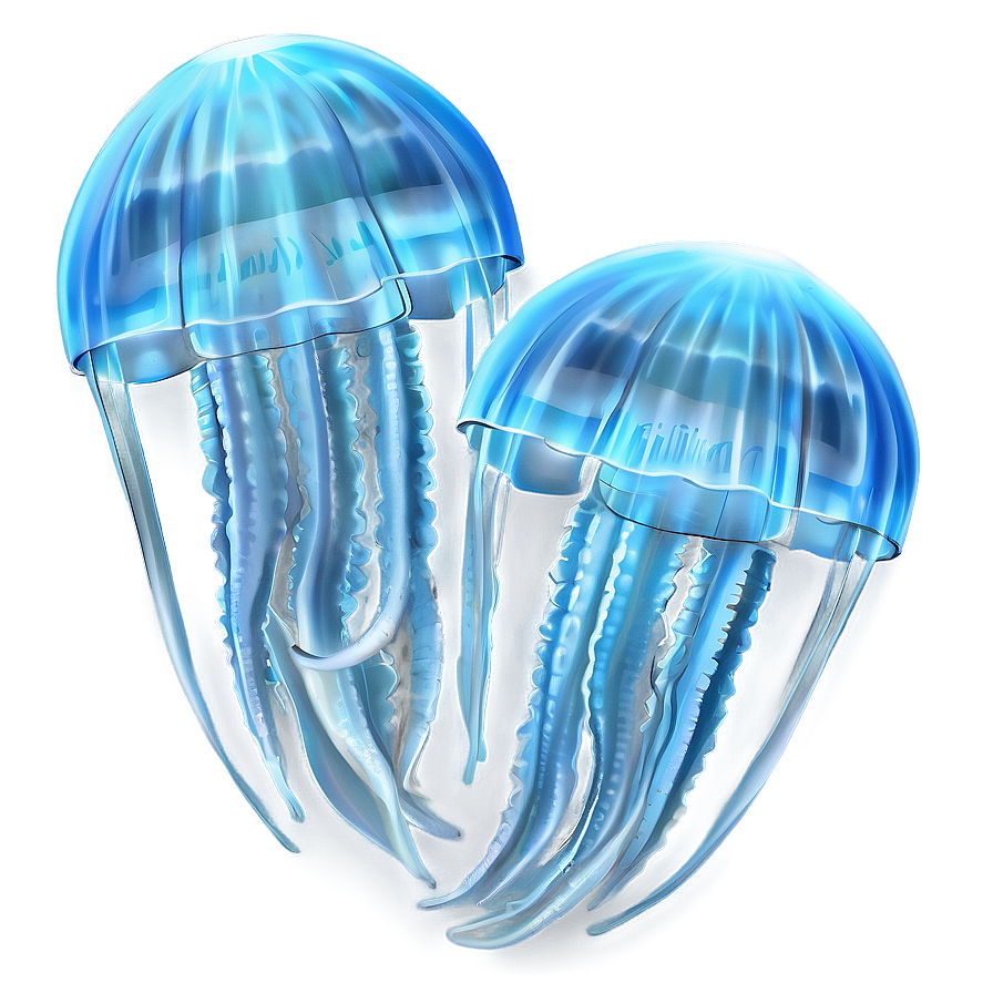 Moon Jelly Oceanic Creature Png 21 PNG Image