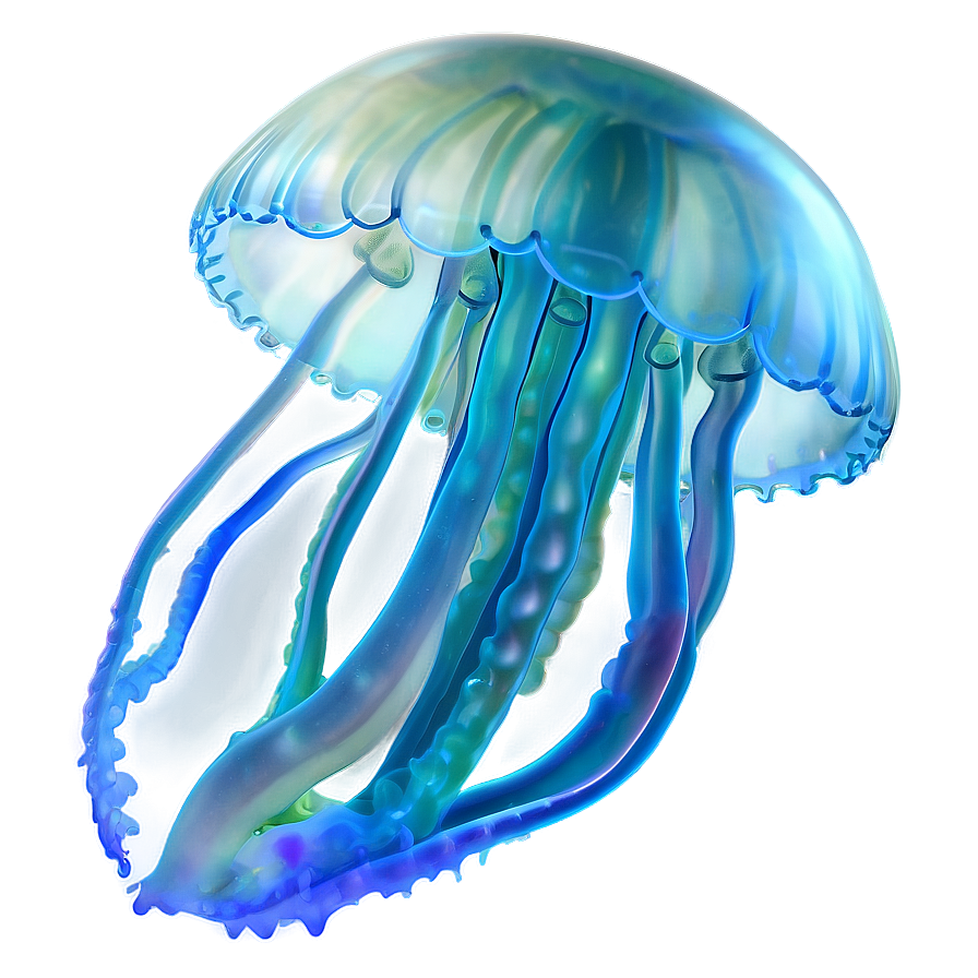 Moon Jelly Transparent Jellyfish Png 06292024 PNG Image