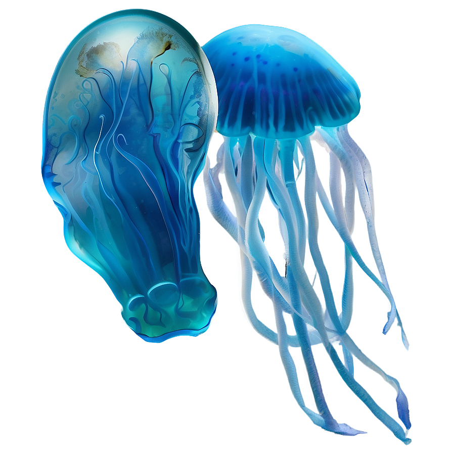 Moon Jelly Underwater Beauty Png Dmu PNG Image