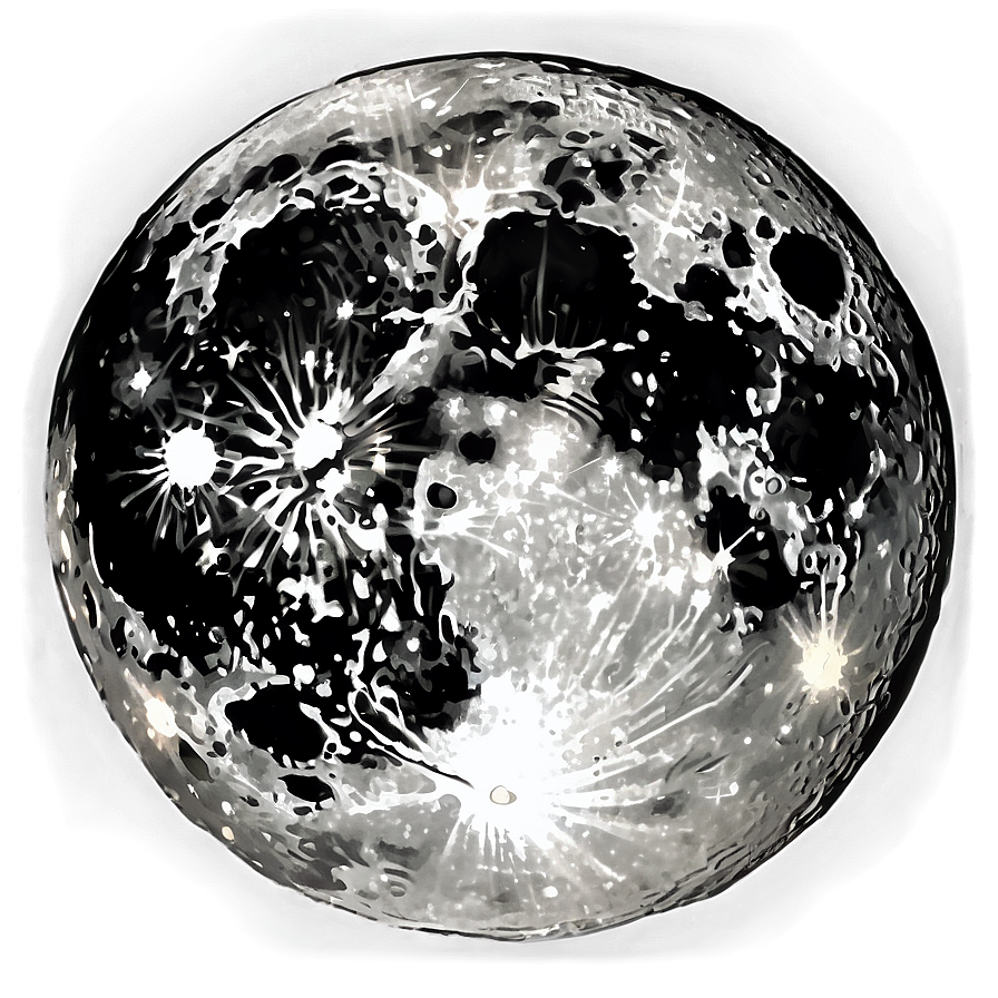 Moon Set Against Twilight Png Dwu PNG Image