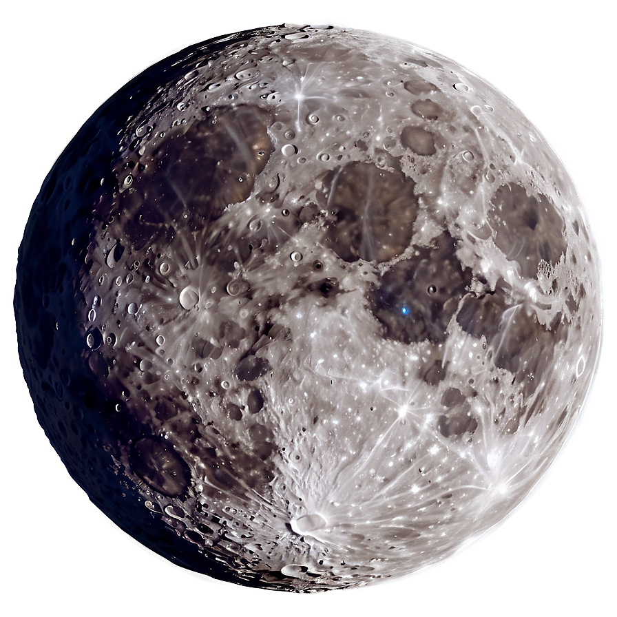 Moon Surface Landscape View Png Rxc PNG Image