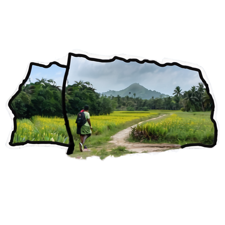 Morning Walk Scenery Png Rrl PNG Image