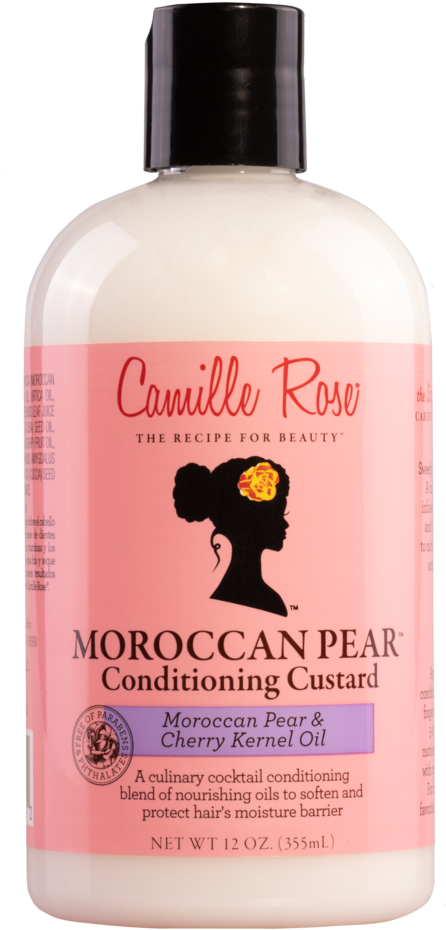 Moroccan Pear Conditioning Custard Bottle PNG Image