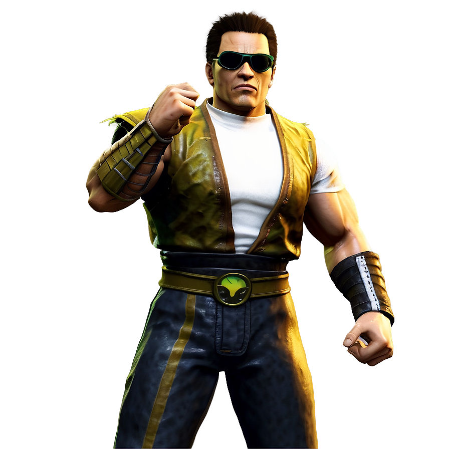 Mortal Kombat 11 Johnny Cage Png Bol PNG Image