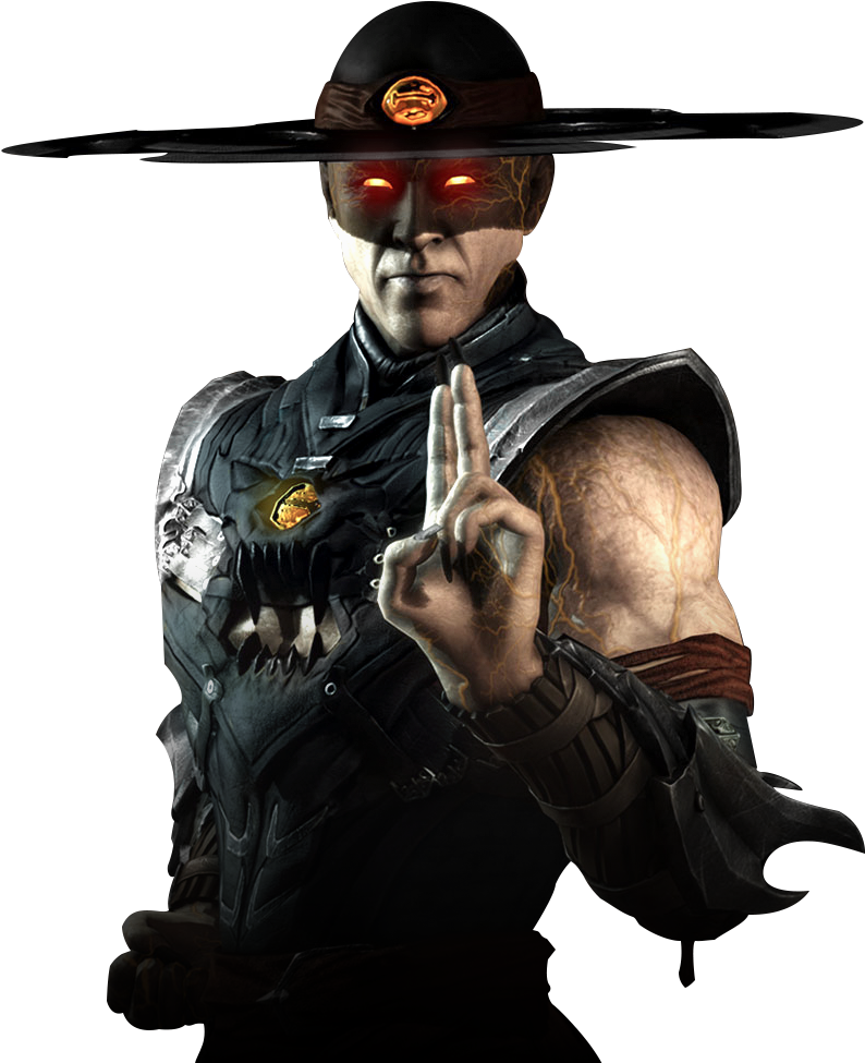 Mortal Kombat Character With Glowing Eyes PNG Image