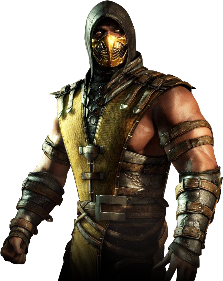 Mortal Kombat Ninja Character PNG Image