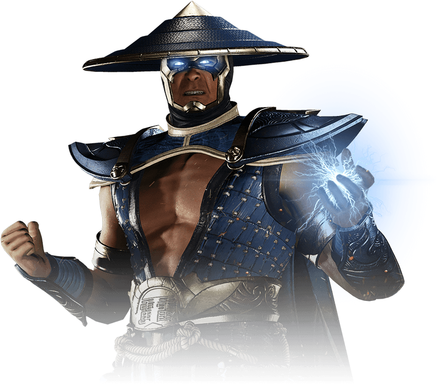 Mortal Kombat Raiden Thunder God PNG Image