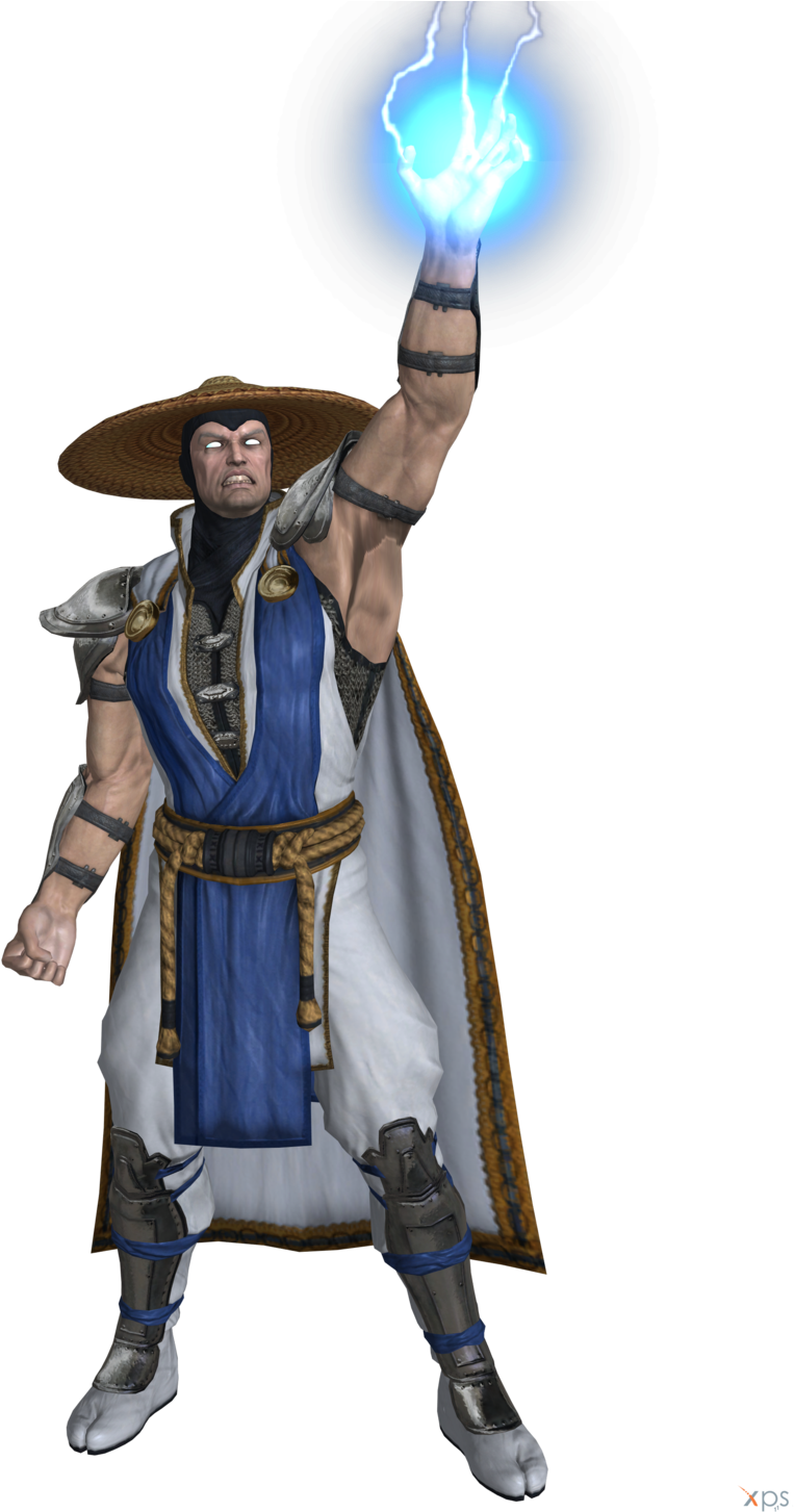 Mortal Kombat Raiden Thunder God PNG Image