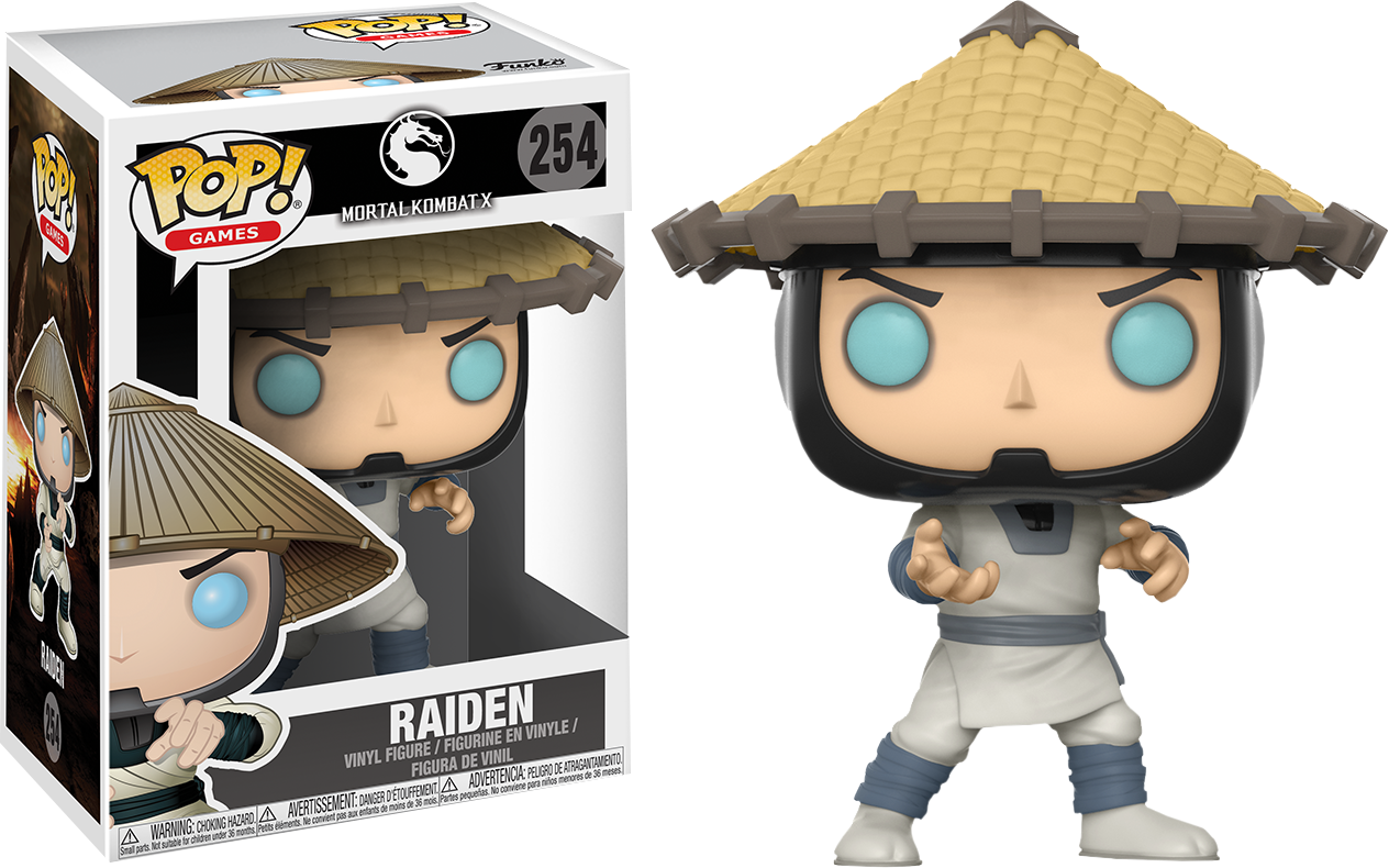 Mortal Kombat X Raiden Funko Pop PNG Image