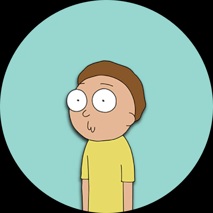 Morty_ Smith_ Portrait_ Rick_and_ Morty PNG Image