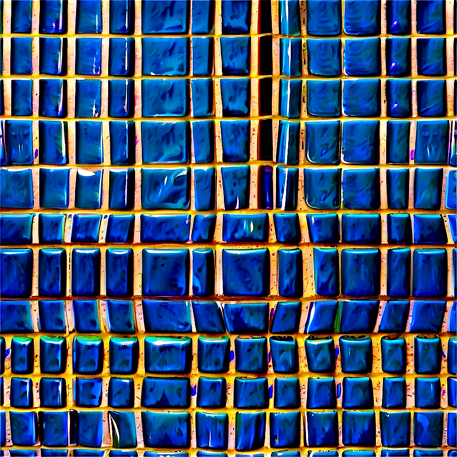 Mosaic Tiled Swimming Pool Png Xxo PNG Image