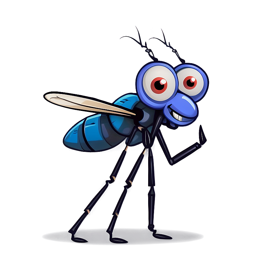 Mosquito Cartoon Character Png Aea24 PNG Image