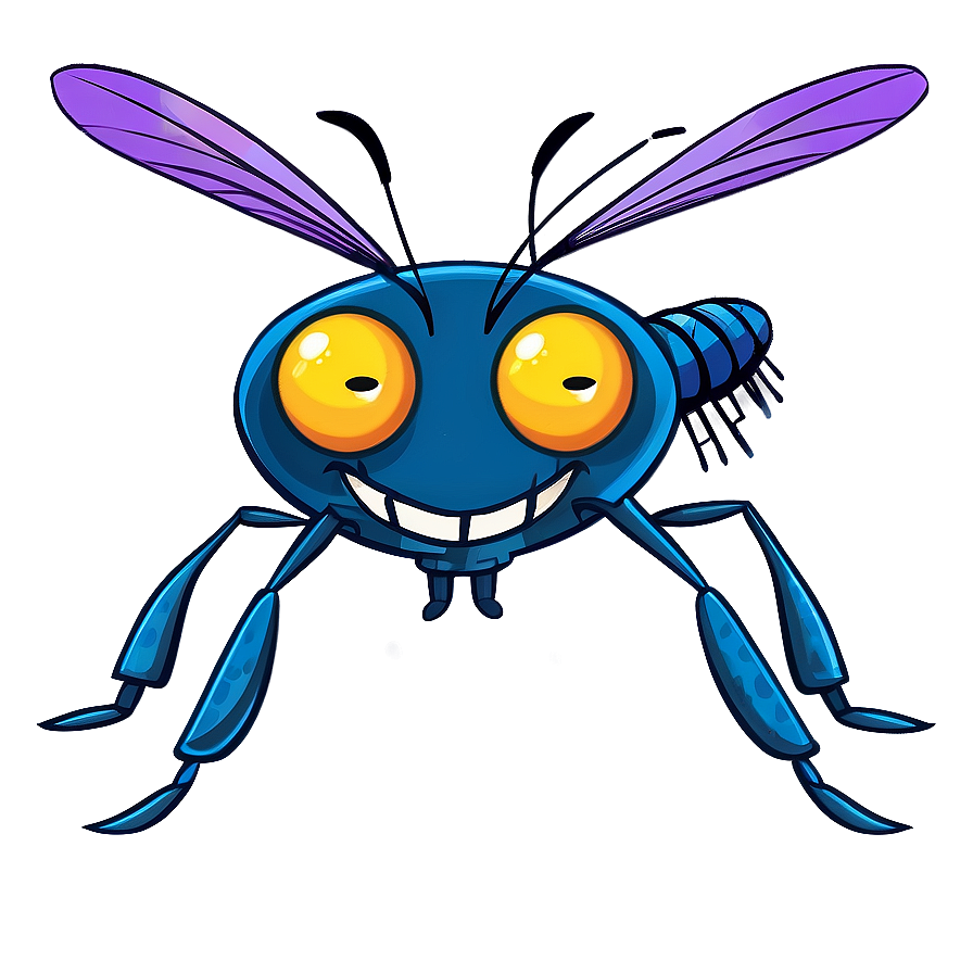 Mosquito Cartoon Character Png Uem PNG Image